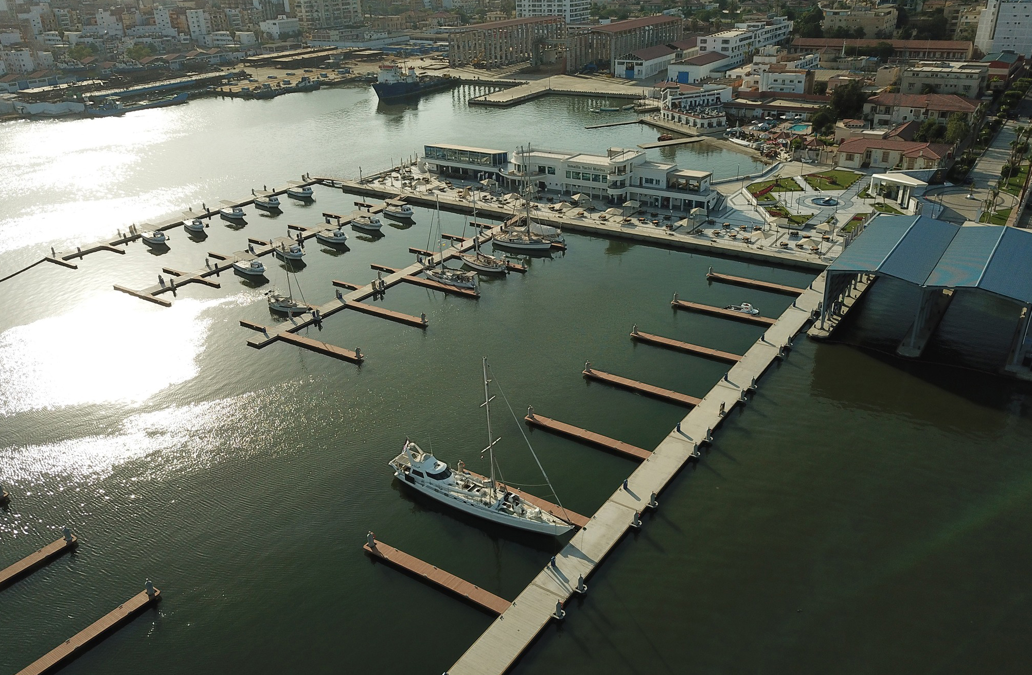 Marine and Floating Solutions - Marina development, floating infrastructure, coastal engineering